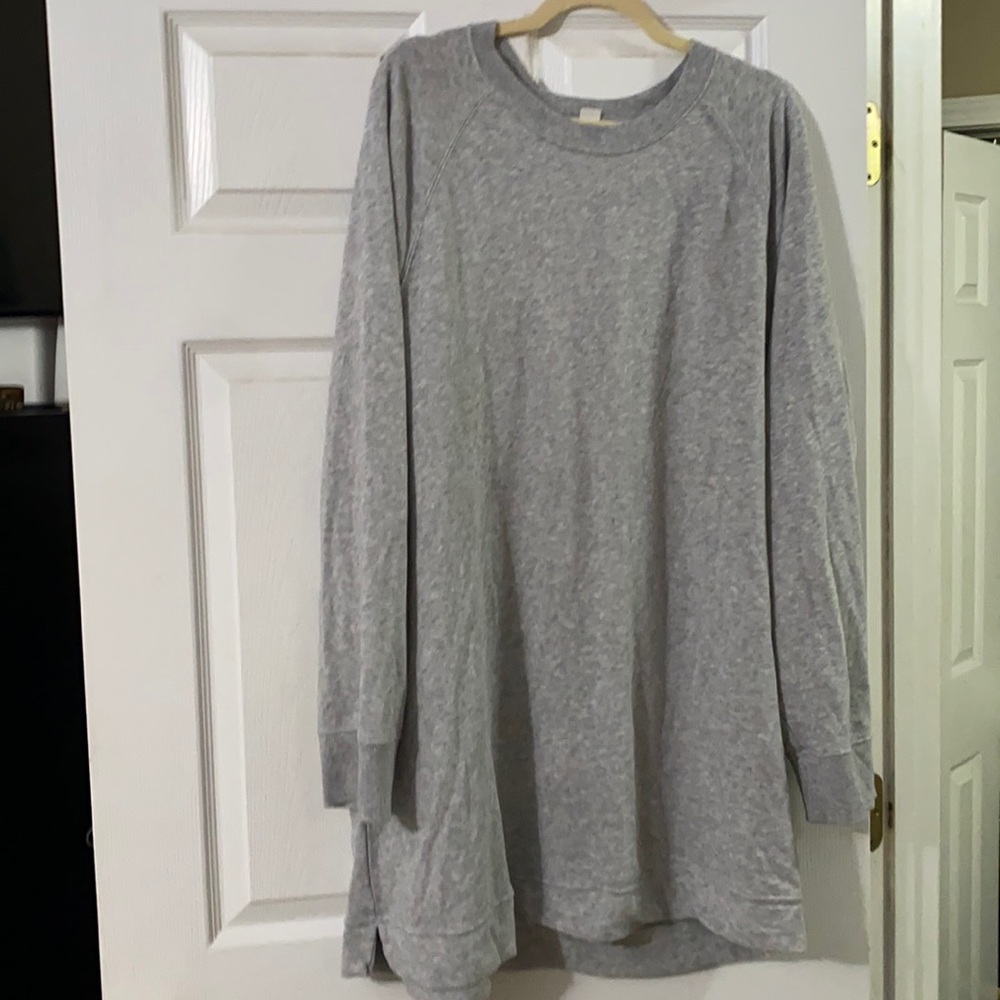 Old navy sweat shirt tunic